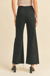 Fade Black Wide Leg Pant