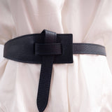 100% Leather Belt in Camel