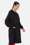 Waterproof Lightweight Rain Jacket in Oat Milk