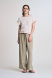 100% Tencel Pants in Green Moss
