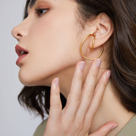 Geometric 3D Ear Cuff