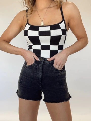La Miel Charcoal Black Shorts