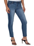 Liverpool | Blocked Abby Ankle Skinny with Cut Hem