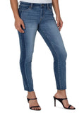 Liverpool | Blocked Abby Ankle Skinny with Cut Hem