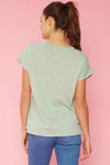 Sage Cotton Slub Top